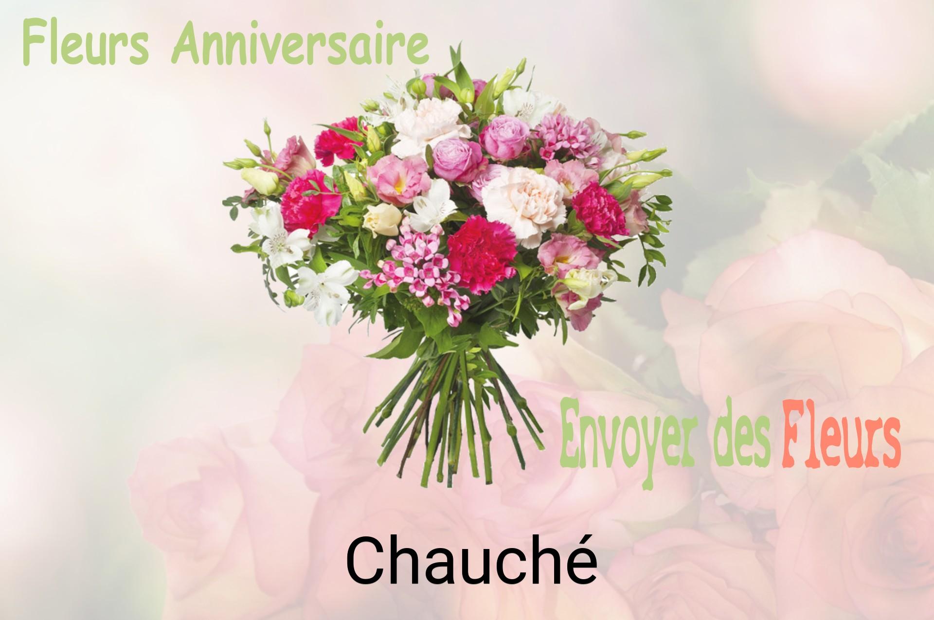 Bouquet de fleurs d’anniversaire livré à Chauché
